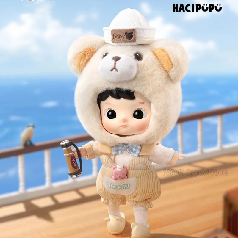 

HACIPUPU Captain Little Bear Toys Doll Cute Anime Figure Desktop Ornaments Collection Gift