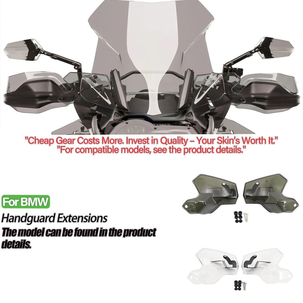 

R1250GS Motorcycle Steering Wheel Handlebar Deflectors Wind Shield Screen For BMW R 1200 1250 GS ADV HP S1000XR R1200GS S1000 XR
