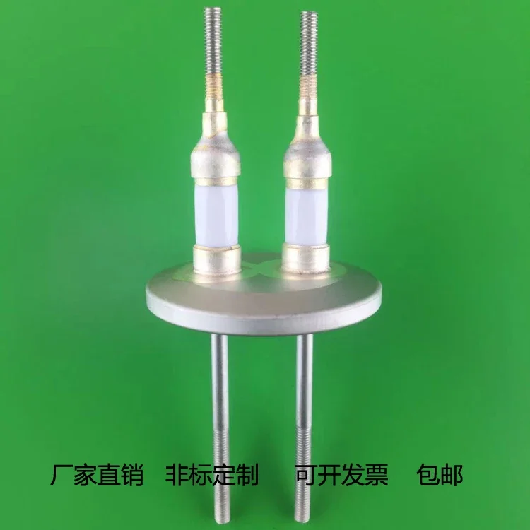 

KF16 High Voltage Ceramic Vacuum Seal Insulated Electrode Flange Connection Feed-through Device