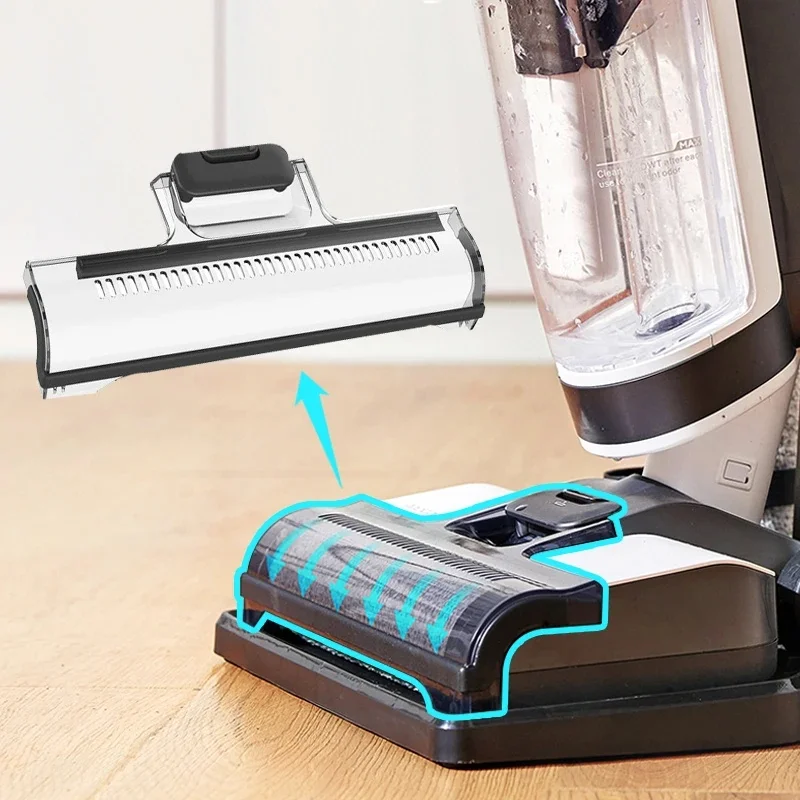 استبدال جزء فرشاة غطاء الأسطوانة ل Tineco Floor ONE S3/iFloor 3 سلسلة الرطب والجاف مكنسة كهربائية إكسسوارات قطع غيار