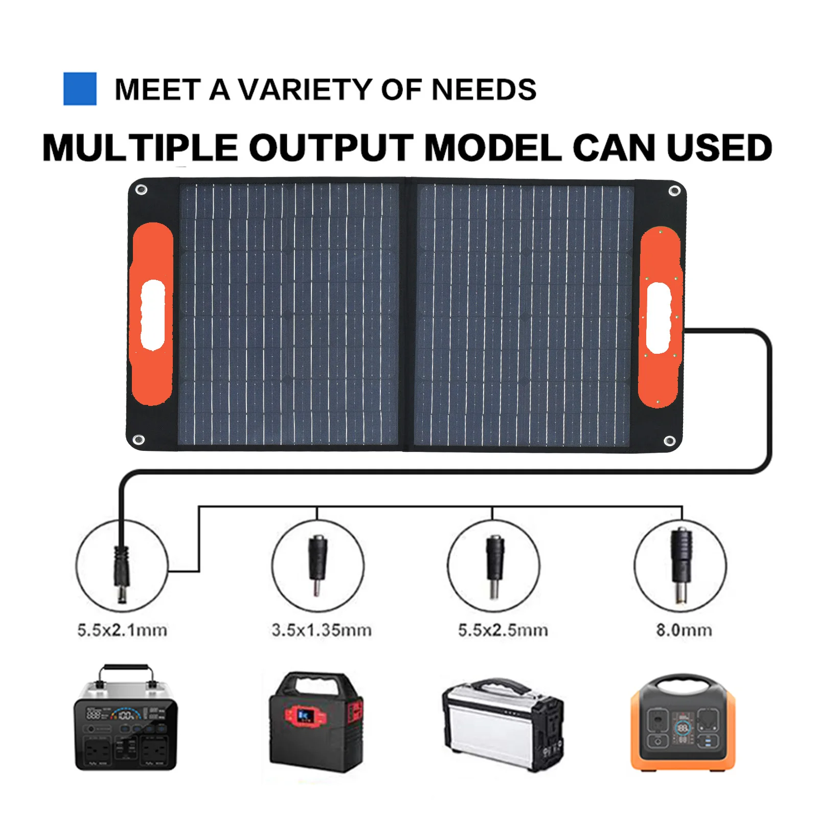 Opvouwbaar zonnepaneel 100W 160W 200W 18V Dubbele USB-lader ETFE Flexibel Opvouwbaar Kamperen Reizen Telefoon Ipad Draagbaar - Afbeelding 6