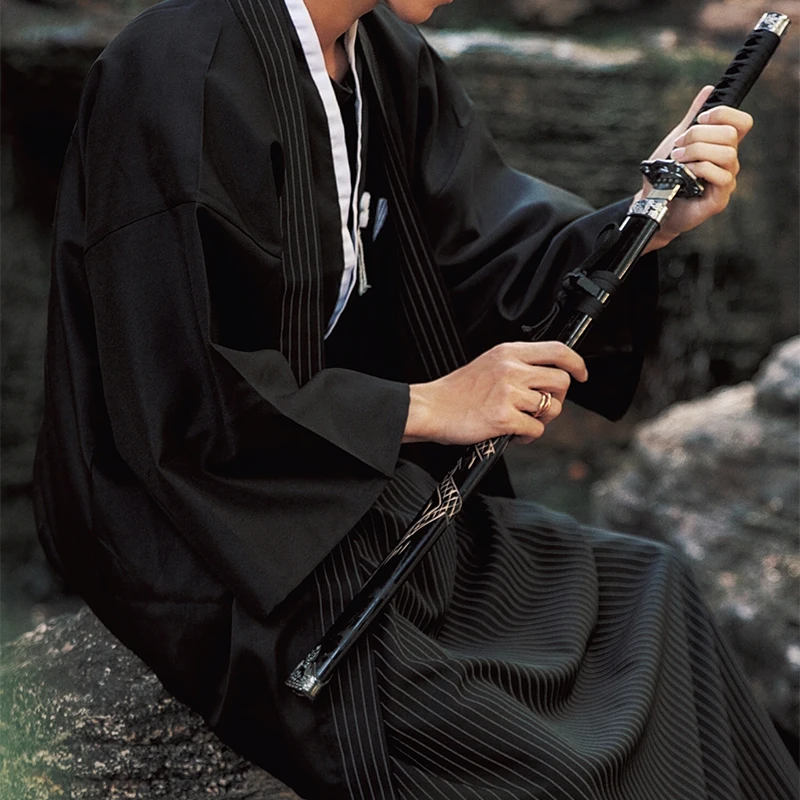 Haori Samouraï Traditionnel Homme – Kimono – photo 6