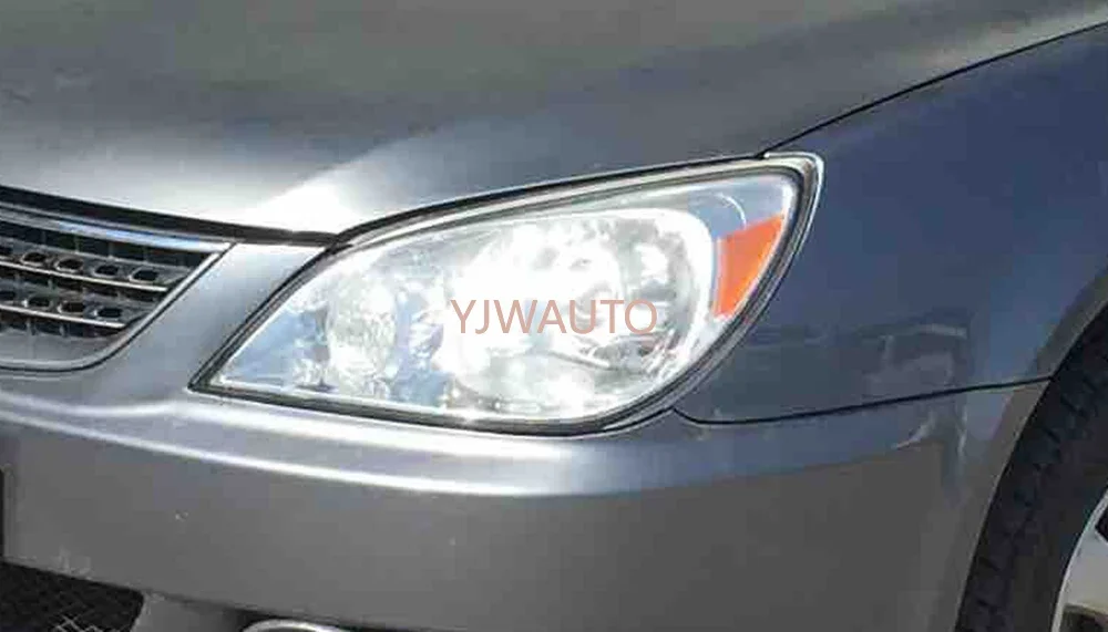 For Mitsubishi Lancer 2007 2008 2009 2010 2011 Headlamp Cover Car Headlight Lens Glass Replacement Head Light Auto Shell