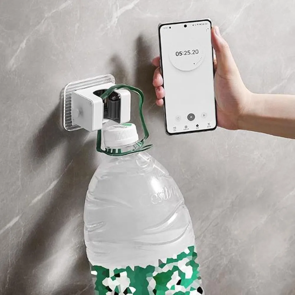 عبوتان من منظم الممسحة على الحائط مع خطافات للمطبخ والمرآب وغرفة الغسيل وتخزين غرفة النوم