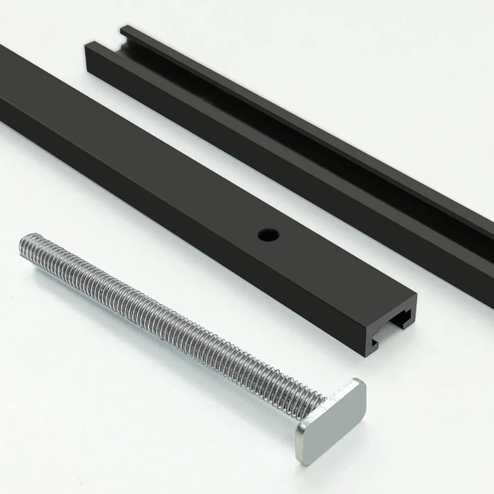 Quick Acting Clamp Aluminium T-Track Router Setup Convenient Woodworking Tool Fit For T Screw 400mm Length 500mm Length