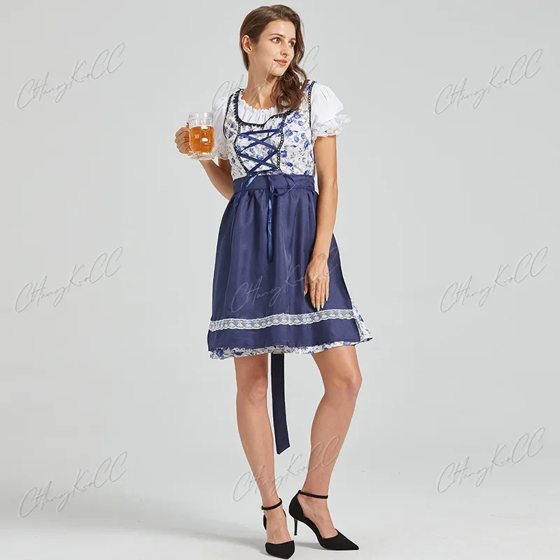 Dienst mädchen Outfit Cosplay Halloween Kostüm für Rollenspiele Erwachsene Frau Kleidung ein Stück Party Bier Kleid Karneval München