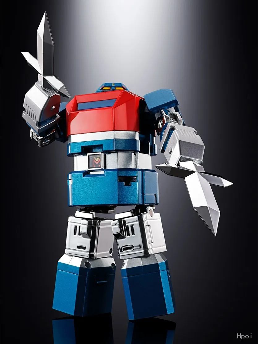 【Original】BANDAI Alma de Chogokin GX-40SP Deus Marte: Os Seis Soldados de Deus CHOGOKIN 50a Ver. Mecha-brinquedos modelo de ação completos