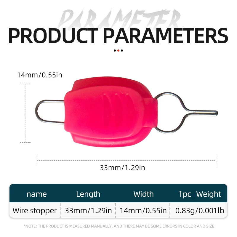 ShareShark 50pcs/bag Fishing Line Holder Buckle Stopper Keeper Clip For Baitcasting Reel Pescaria Accessories Pesca view 2
