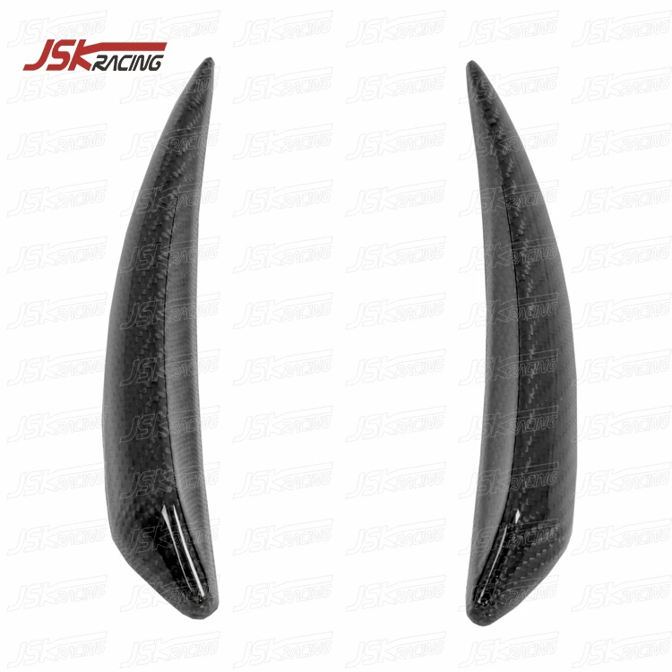 TO MS STYLE CARBON FIBER FRONT BUMPER CANARDS (2 PCS) for 2020-2022 TOYO GR YARIS MXPA12 GXPA16
