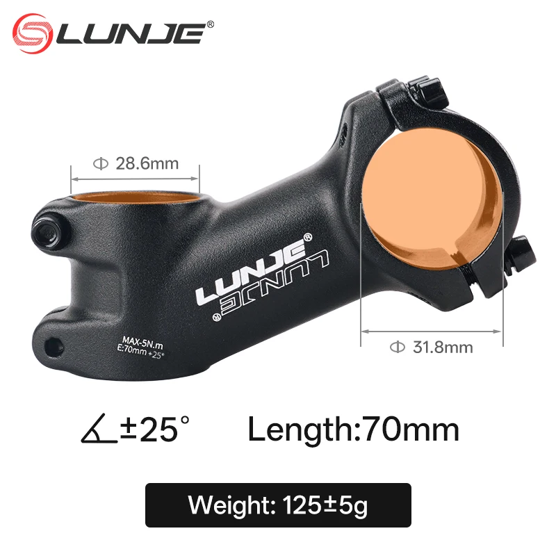 Ultraleicht Bike Power 60/70/80/90/100/110 MM MTB Fahrrad Vorbau 10/17/25/35 Grad Mountainbike Teile