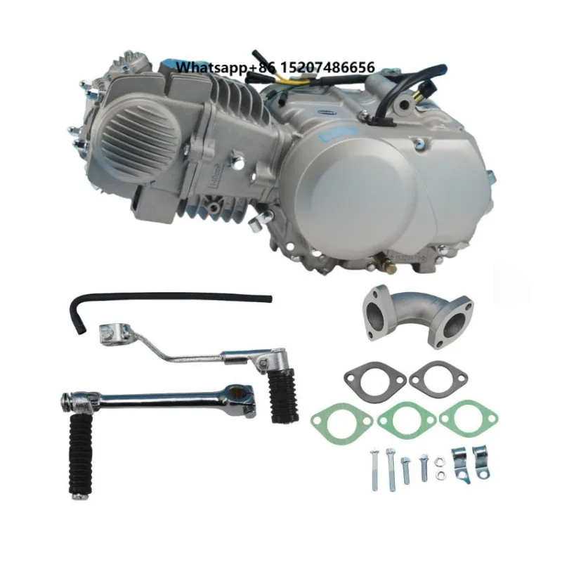 New Motorcycle Engines YX140 4 Stroke Air-Cooled CDI Kick Start 140cc W063 2 Valve Alloy Engine Kit