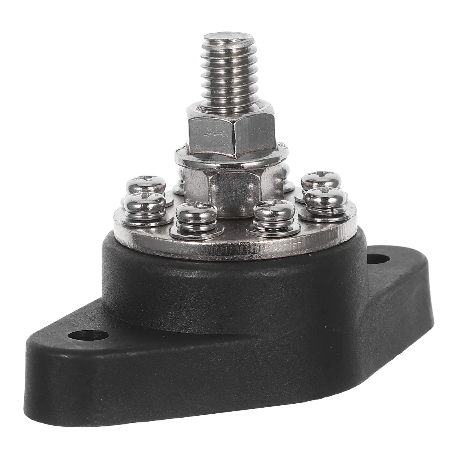 

8-Way Terminal Stud Power Distribution Block Bus Bar for Rv Marine Vehicle Electrical Grounding Junction Box Corrosion Resistant