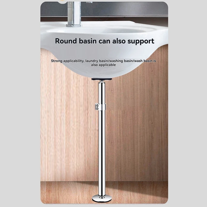 دعامات حوض ABAE-Undermount، دعم حوض Undermount، تركيب أرجل حوض الفولاذ المقاوم للصدأ القابلة للتعديل للمطبخ