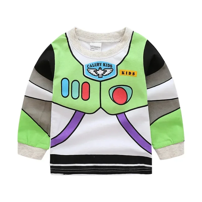 Disney Kids Toy Story Woody Buzz Lightyear Pajamas Sets Baby Girls and Boys Clothes Pijamas Cartoon sleepwear Home Wear