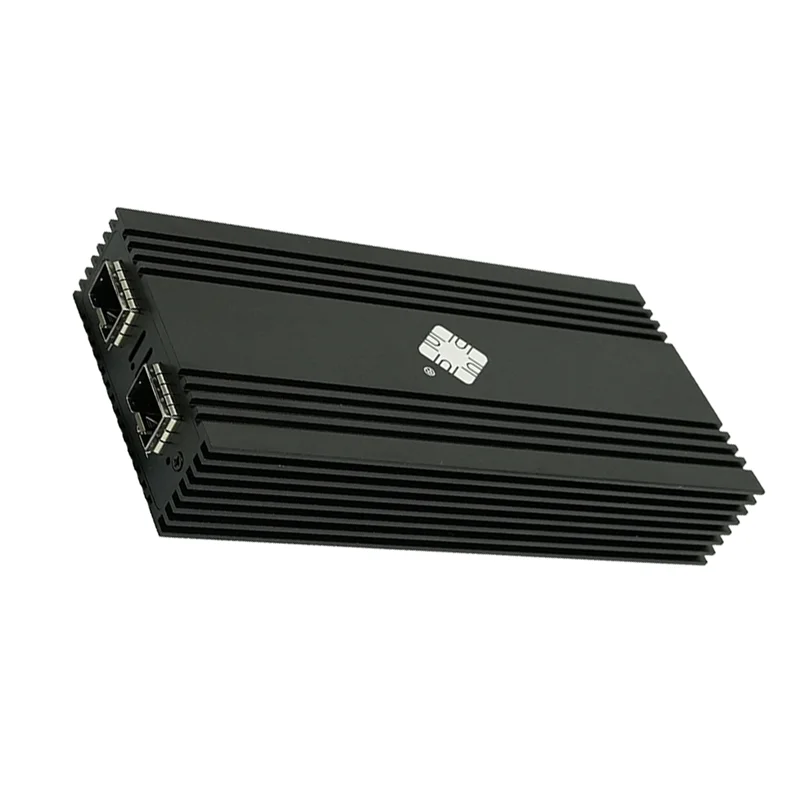 M18K-2 Puerto 10GBASE-T NIC de fibra óptica puerto dual 10G SFP + USB4 para Thunderbolt 5/4/3 para tarjeta de red Ethernet con Chip 82599ES