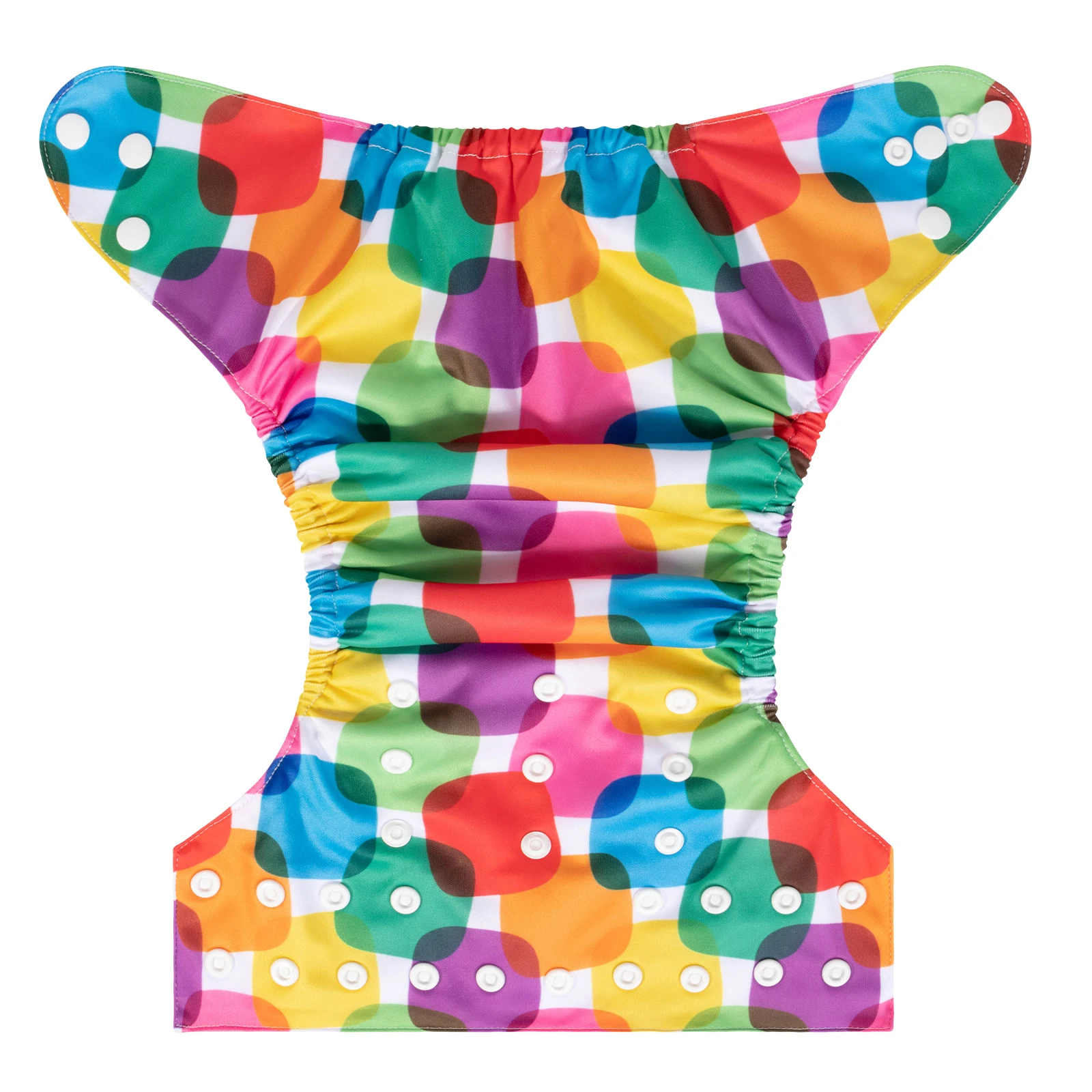 1 قطعة حفاضات الطفل القماش ALVABABY صديقة للبيئة الطفل القماش الحفاض يستقر قابل للتعديل جيب حفاضات قذيفة