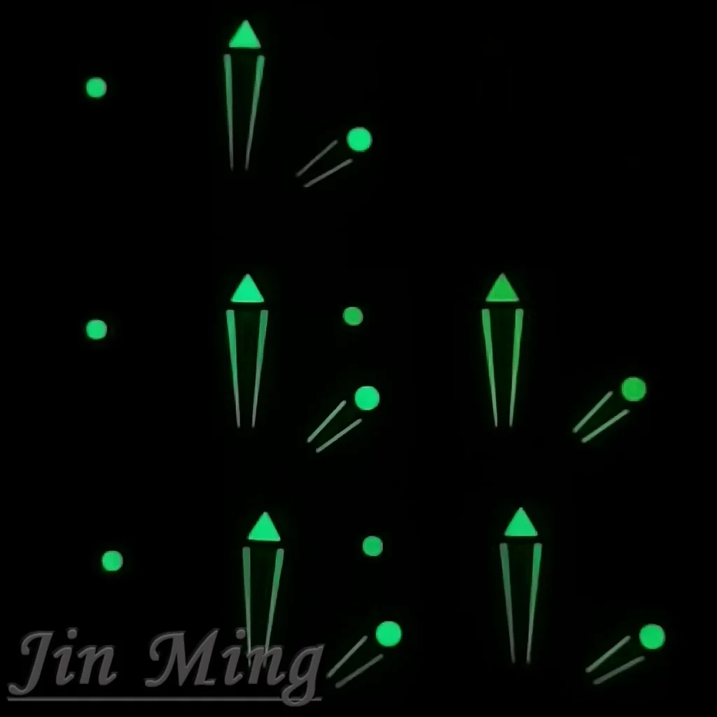 High Quality Green Luminous Watch Hands 13.5*13*8.5mm For NH35 NH36A 7S26 7S36 4R35 4R3 Movements Watch Accessories