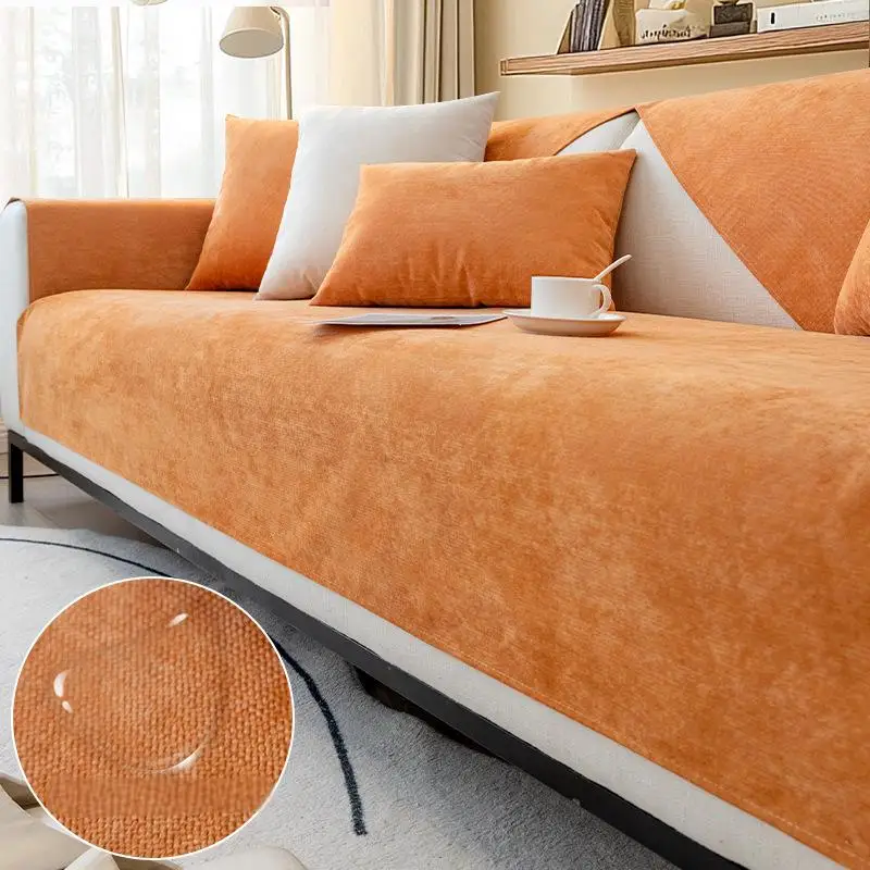 1PC antislip waterdichte bank stoelhoes woonkamer anti-kat kras bank hoes L bankmat handdoek ondoordring noviativos fundas para Sillones