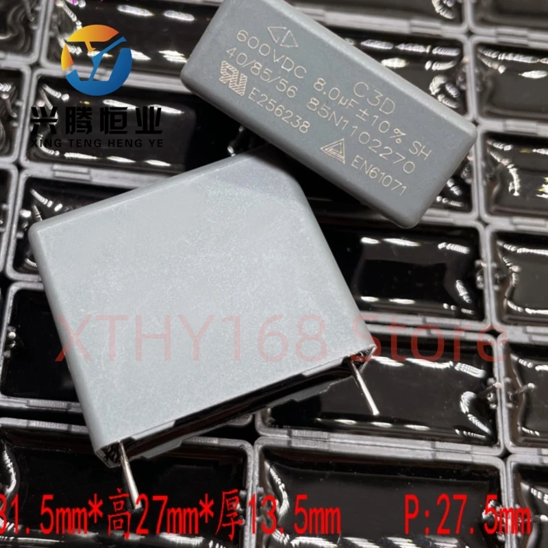 C3d Mkp 8uf 8.0uf 805 600v 630v Safety Film Capacitor C3d1u