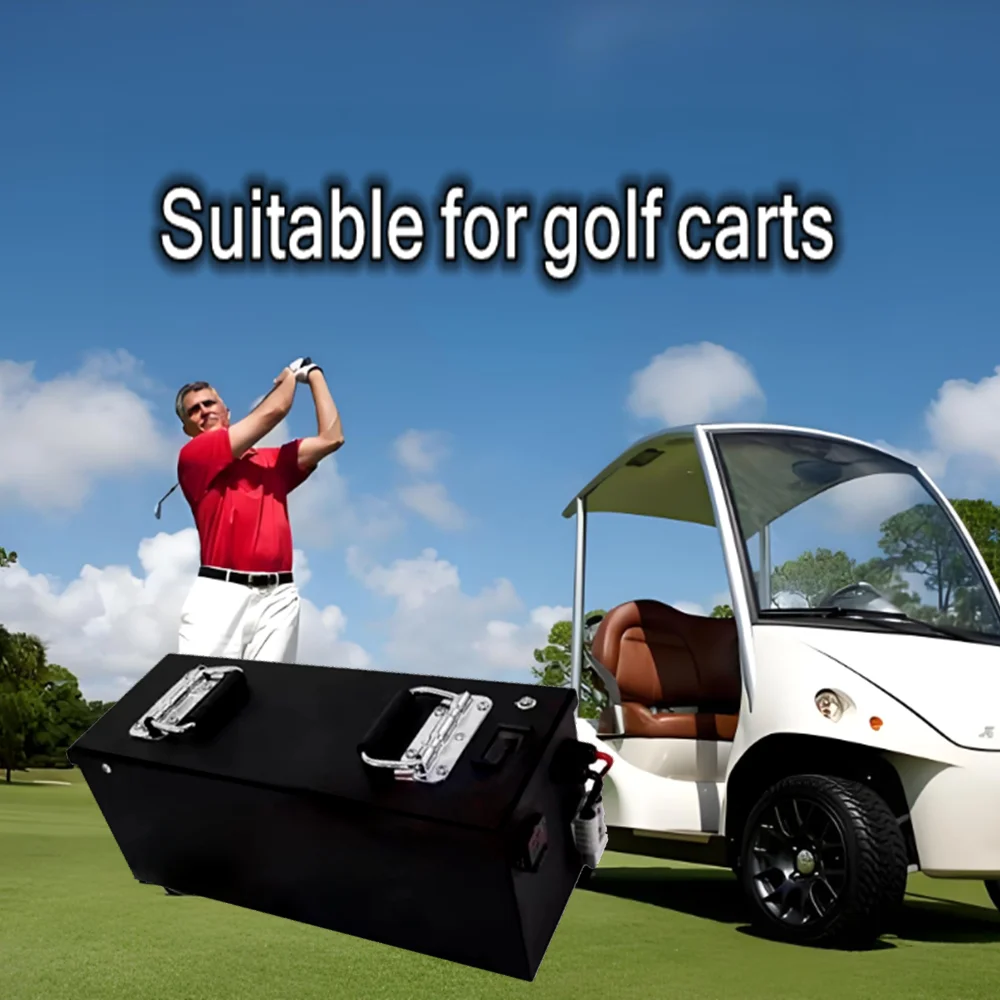 Batteria al litio LifePo4 72V 50Ah 60AH 80AH 100AH 120AH 150Ah 200AH, carrello da golf, veicolo elettrico + caricabatterie