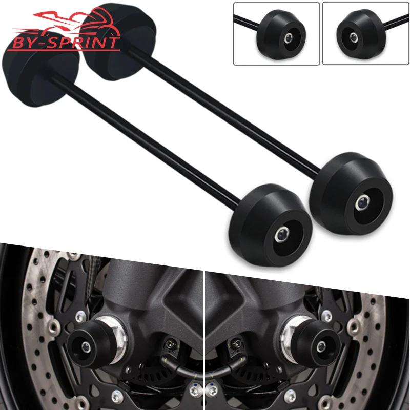 

For BMW K1600GT K1600GTL K1600B K 1600 GT/GTL/B Motorcycle CNC Front Axle Fork Wheel Falling Protector Crash Sliders Cap Pad