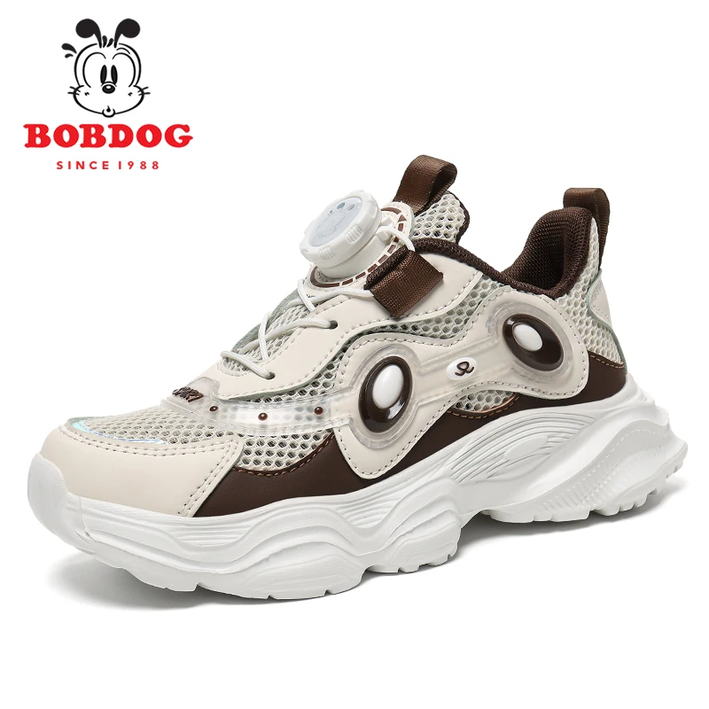 

Spring 2024 Running Shoes for Boy White Sneakers Children Single Net Boys' Sports Shoes Light Weight Kids Gym Shoes