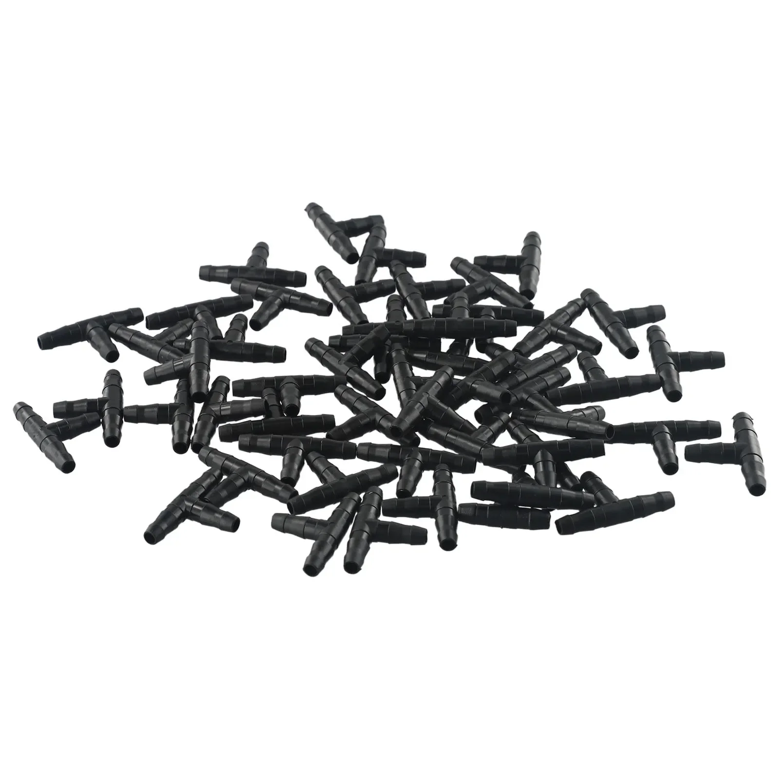 High Quality Tee Connector Plate Clip 50pcs 51477117532 ​drip Accessories Black Equipment For 4/7mm Hose Nozzle
