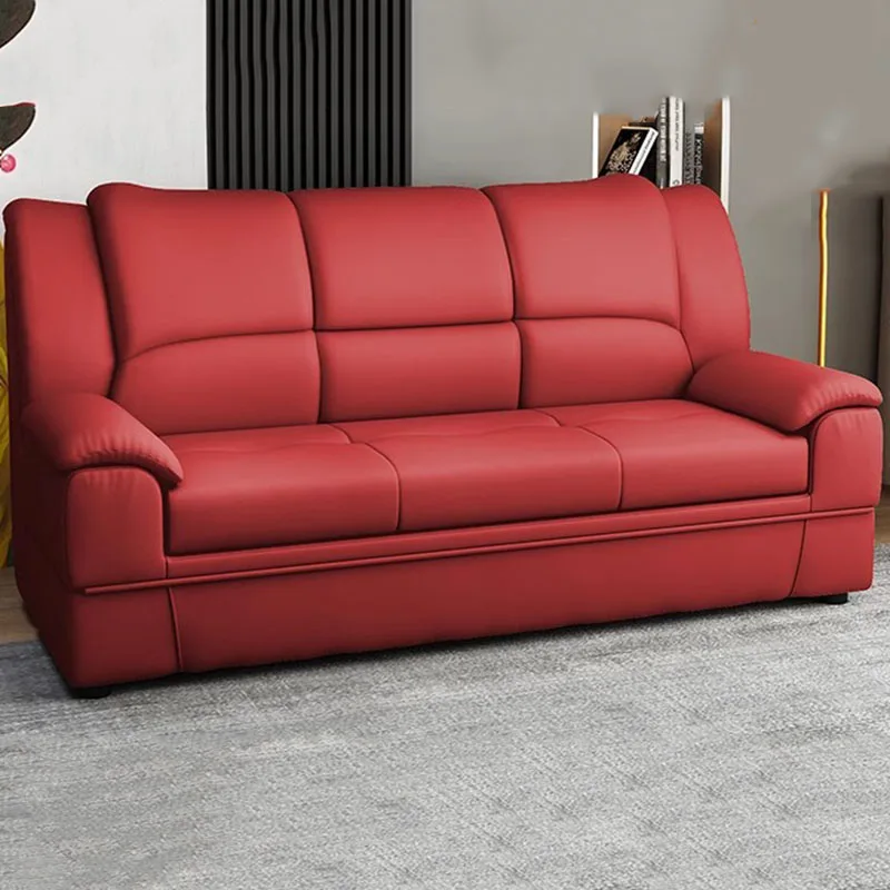 Echt leder Sofa Stuhl einzigartige schwarze einfache moderne Liege Puffs Sofa Liebe Sitz Lesen Woon kamer Banken Wohn möbel