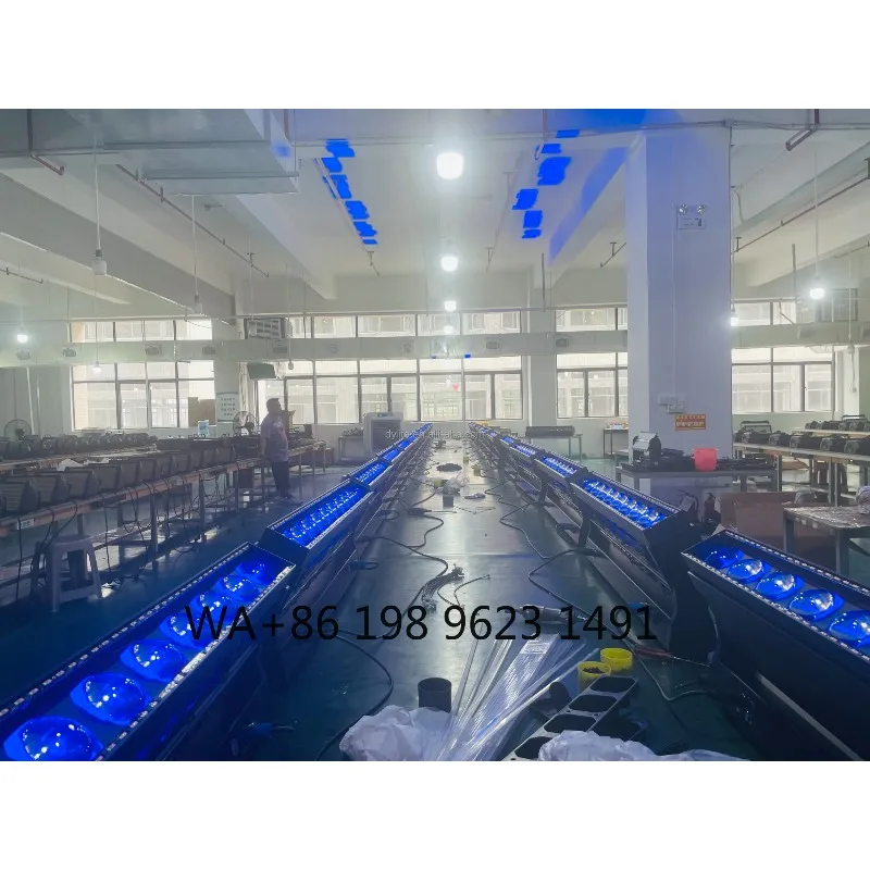 10x60W RGBW Pixel LED Beam Moving Bar Zoom DMX Stage Strobe Light for DJ Disco Concert Wedding Club Event view 5