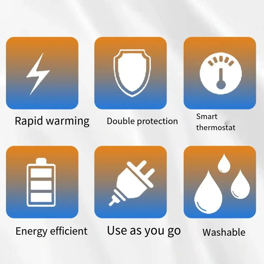 Palmilhas de sapato aquecidas usb cortável aquecimento rápido 3 controle de engrenagem palmilhas térmicas quentes lavável antiderrapante almofada de aquecimento de pé elétrico