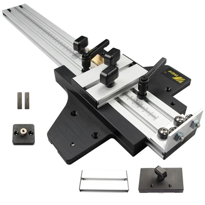 Dedicated guide rail for electric circular saws;universal,upgraded DIY accessory compatible with routers;supports groove milling