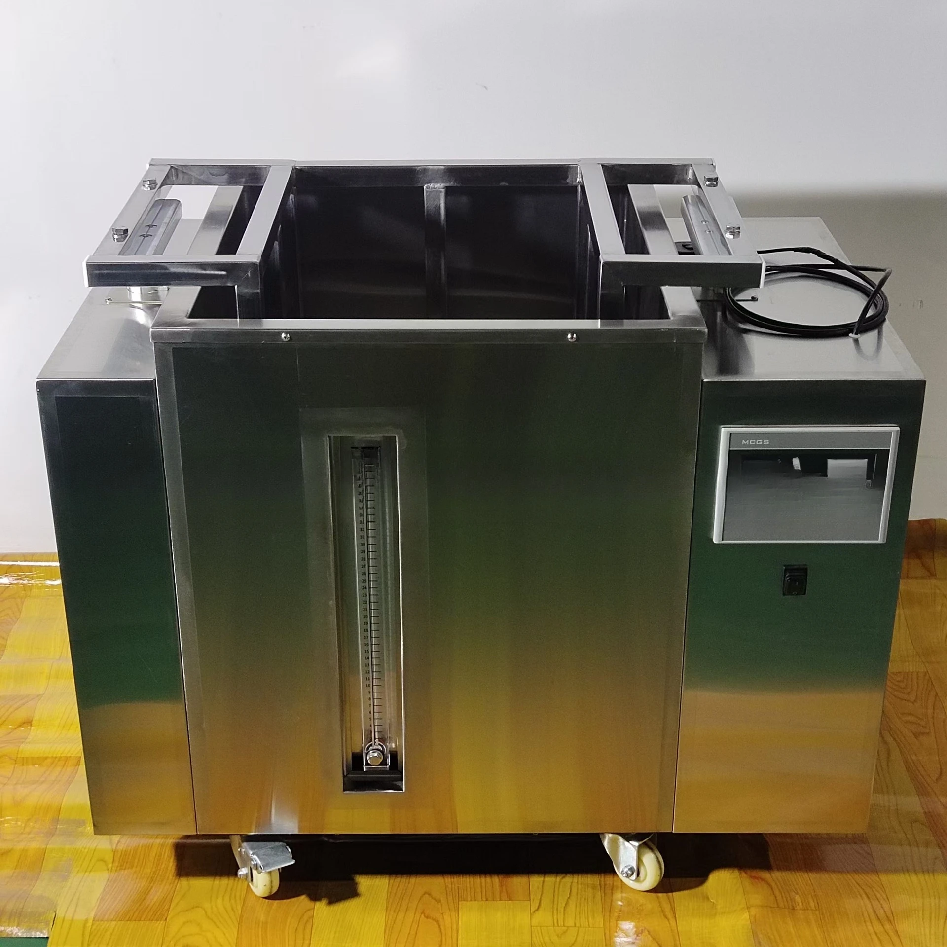 Constant temperature water tank soaking water bath tank PLC tray automatic lifting rock environment laboratory water bath