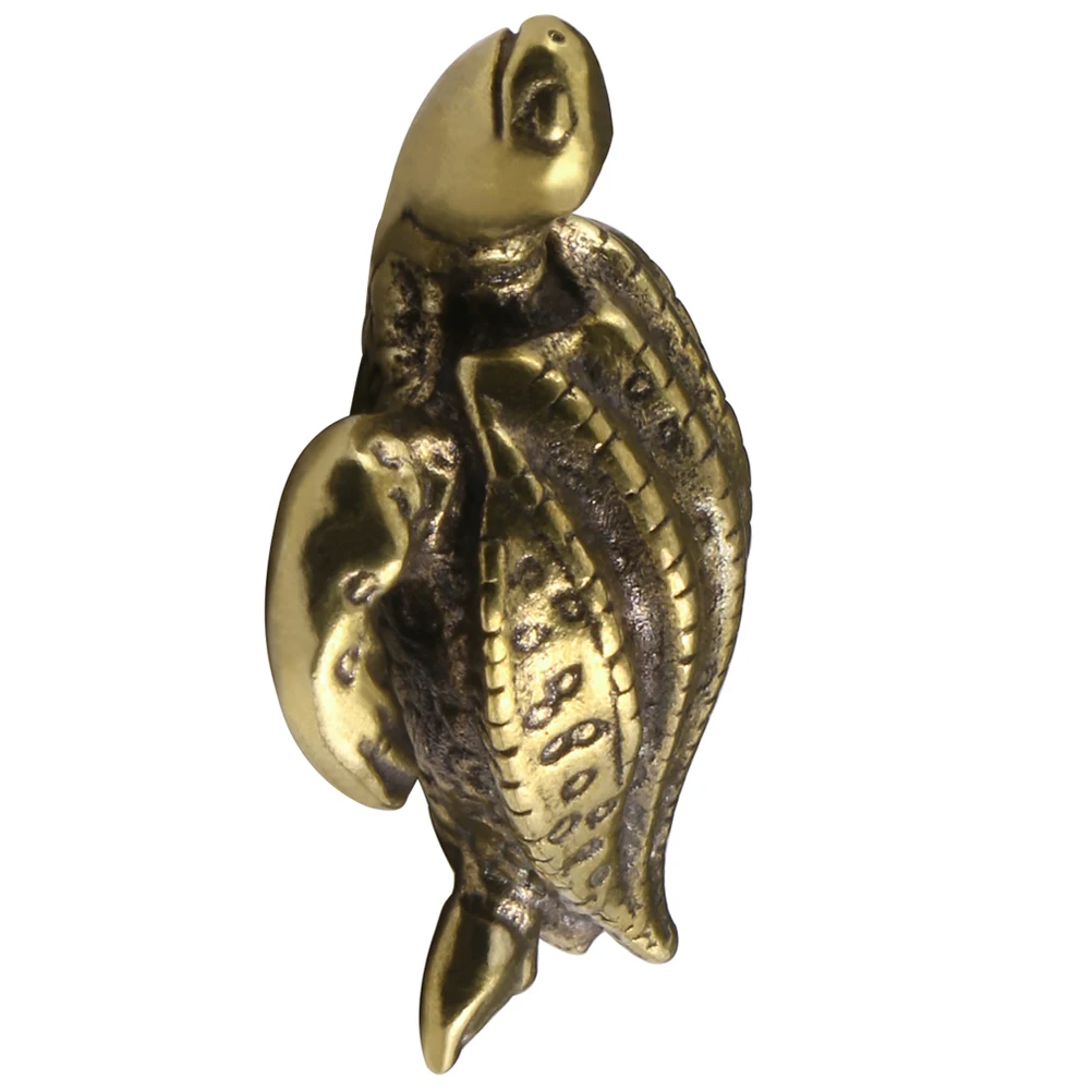 

Vintage Decor Copper Turtle Ornaments Retro Decorative Turtles Figurines Office