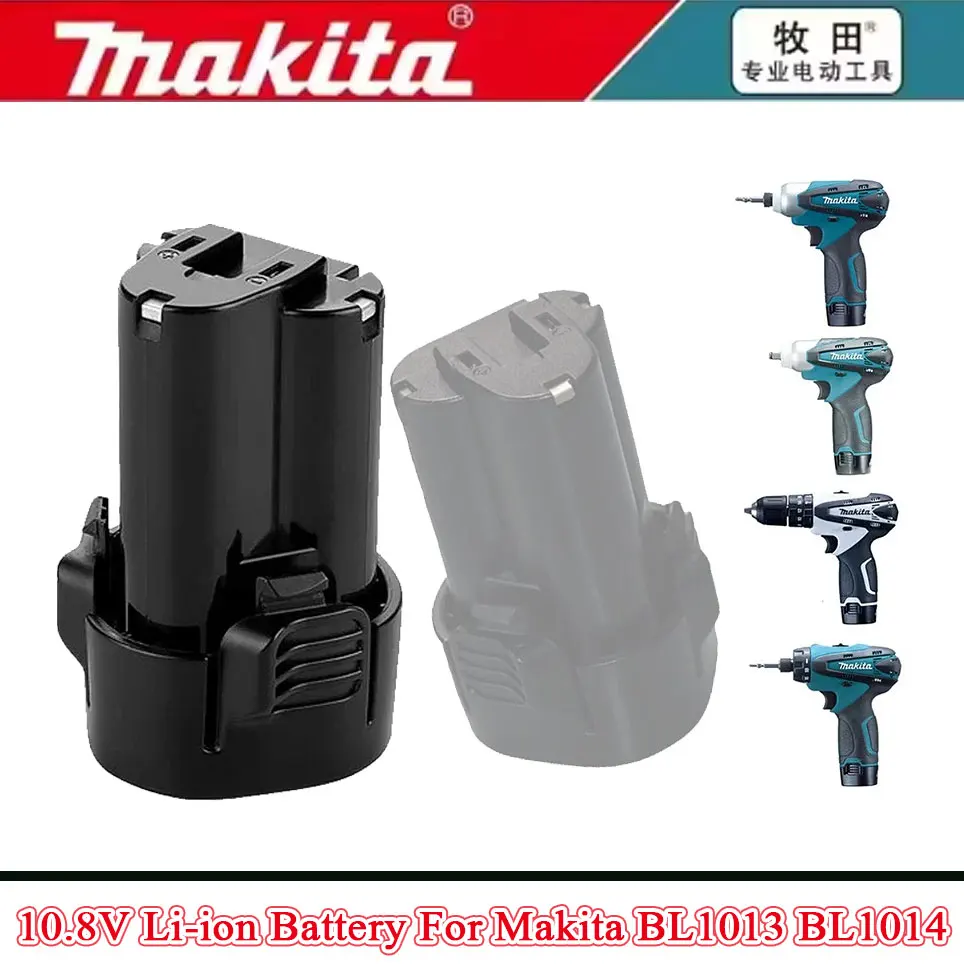 Original Makita 10.8V BL1013 Rechargeable Power Tools Li-Ion Battery Replacement TD090D DF030D LCT203 W BL1014 tools Battery