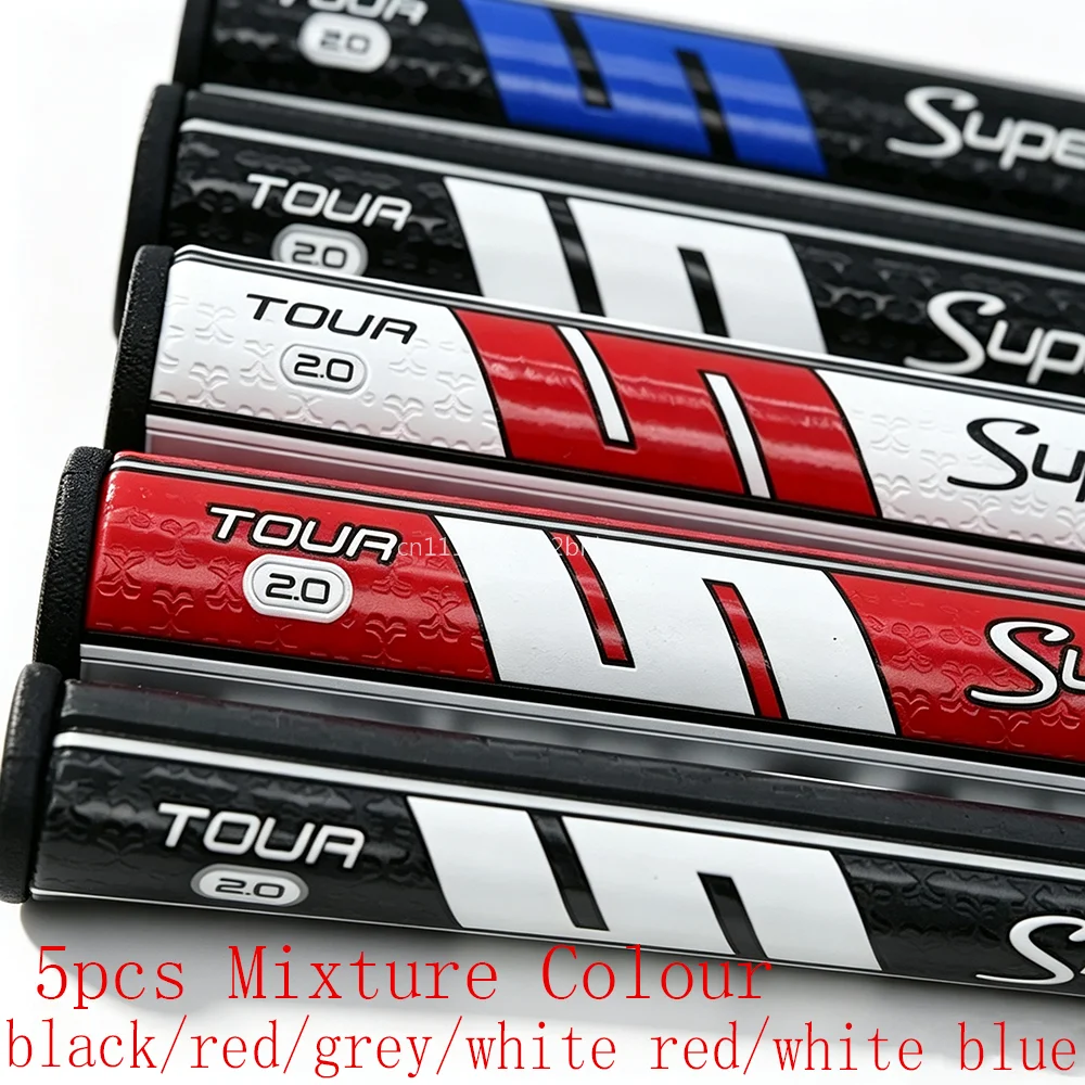 5pcs-mixture-colour-golf-putter-grip-10-20-30-50-traxion-tour-golf-grip-spyne-good-quality-pu-non-slip-putter-golf-club-grip