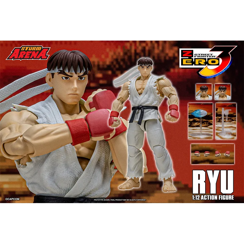 En Stock, juguetes originales de tormenta, figuras de acción ARENA RYU ST ARENA3, juguetes, modelo de Anime, figuras de colección, regalos