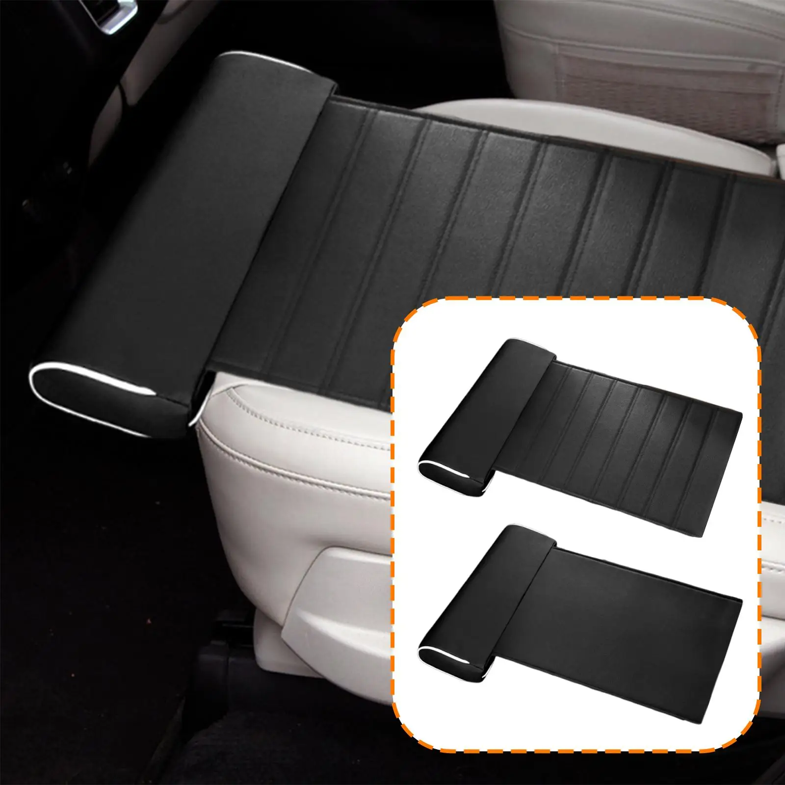 Cojín Extensible para Asiento, Almohadilla para Piernas, Accesorios para Automóvil, Reposapiernas Transpirable, Cojín Extensible para Conducir, Tren, Autobús