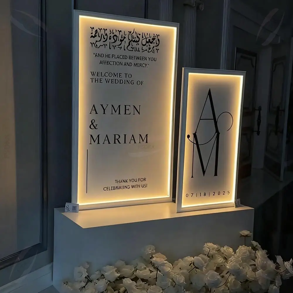 

FSDKX Event Arch PVC Large Wedding Seating Chart Arched Panel Easel Entrance Sign Wedding Arch Welcome Stand Wall Backdrop