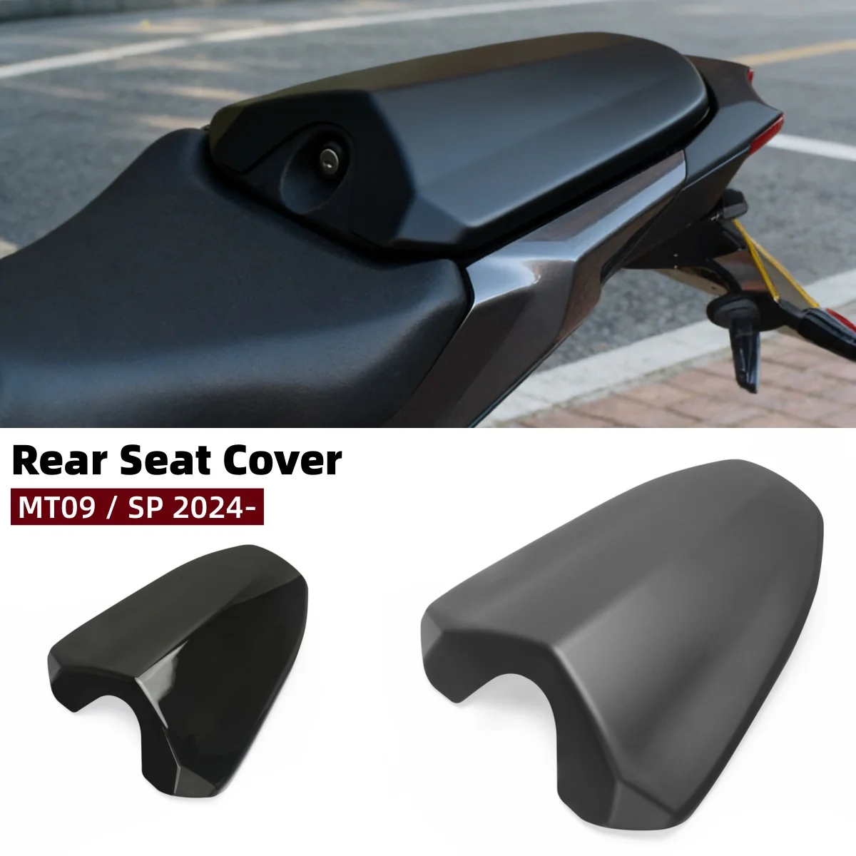 

2024 2025 For YAMAHA MT 09 SP MT-09 MT09 mt09 Motorcycle Accessories Pillion Rear Seat Cowl Cover Passenger Tail Fairing Hump