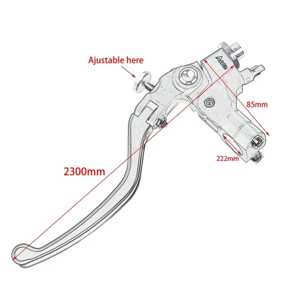 Radial Mounting 14mm 16mm 17.5mm 19mm Adelin PX1 PX7 Motorcycle Brake Clutch Master Cylinder Lever For z750 z900 MT07 cafe racer