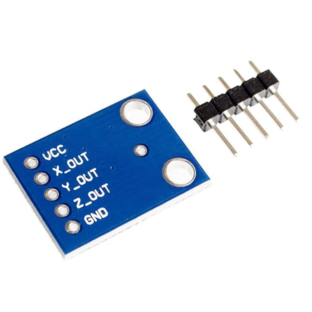 For ADXL335 3-Axis X/Y/Z Angular Transducer Module Tilt Gravity Angle Sensor 3-5v Standard Tilt Gravity Angle Sensor