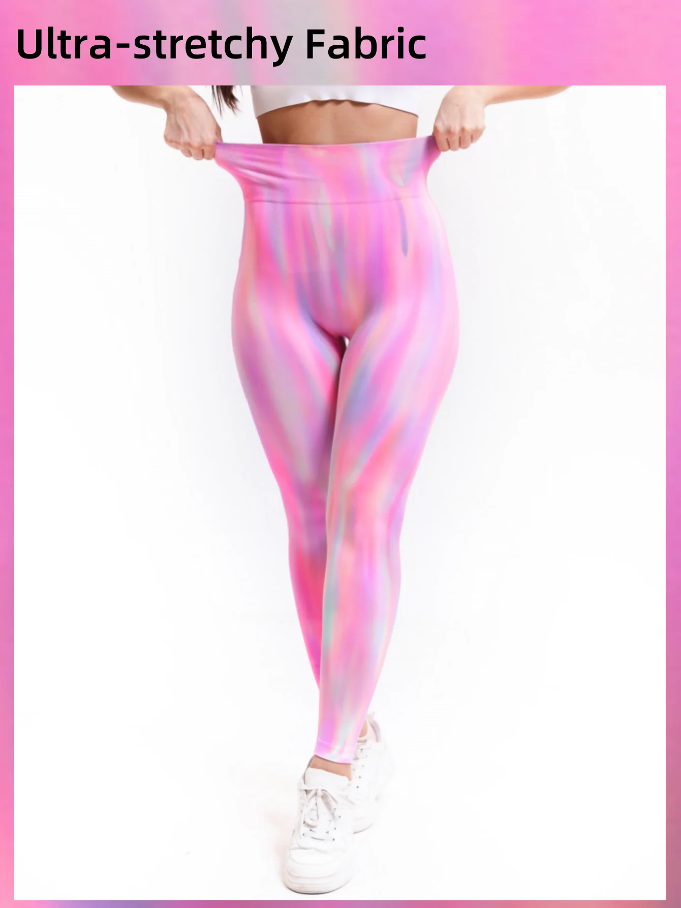 High Waist Sexy Gym Leggings Women Run Gradient Yoga Push Up Leggings Sports Tights Woman Running Pants