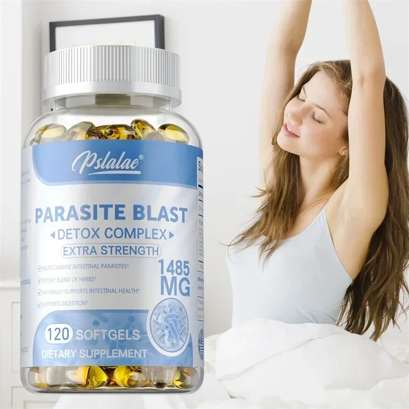 

Parasite Blast - Support Intestinal Health,Eliminate Internal Parasites,Protect Digestive,Immune Health - 120 Capsules