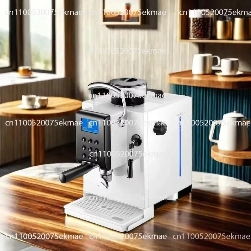 Commercial 20 Bar Built-in Programmable Semi-automatic Grinder Steam Bar Espresso Machine