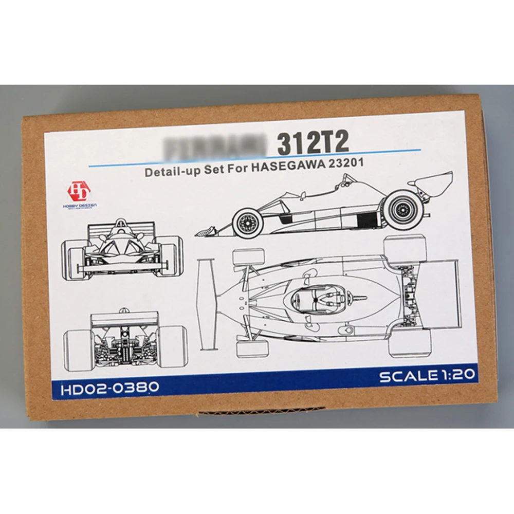Hobby Design HD02 1/24 modelvoertuigdetailset (PE+hars+metalen onderdelen)