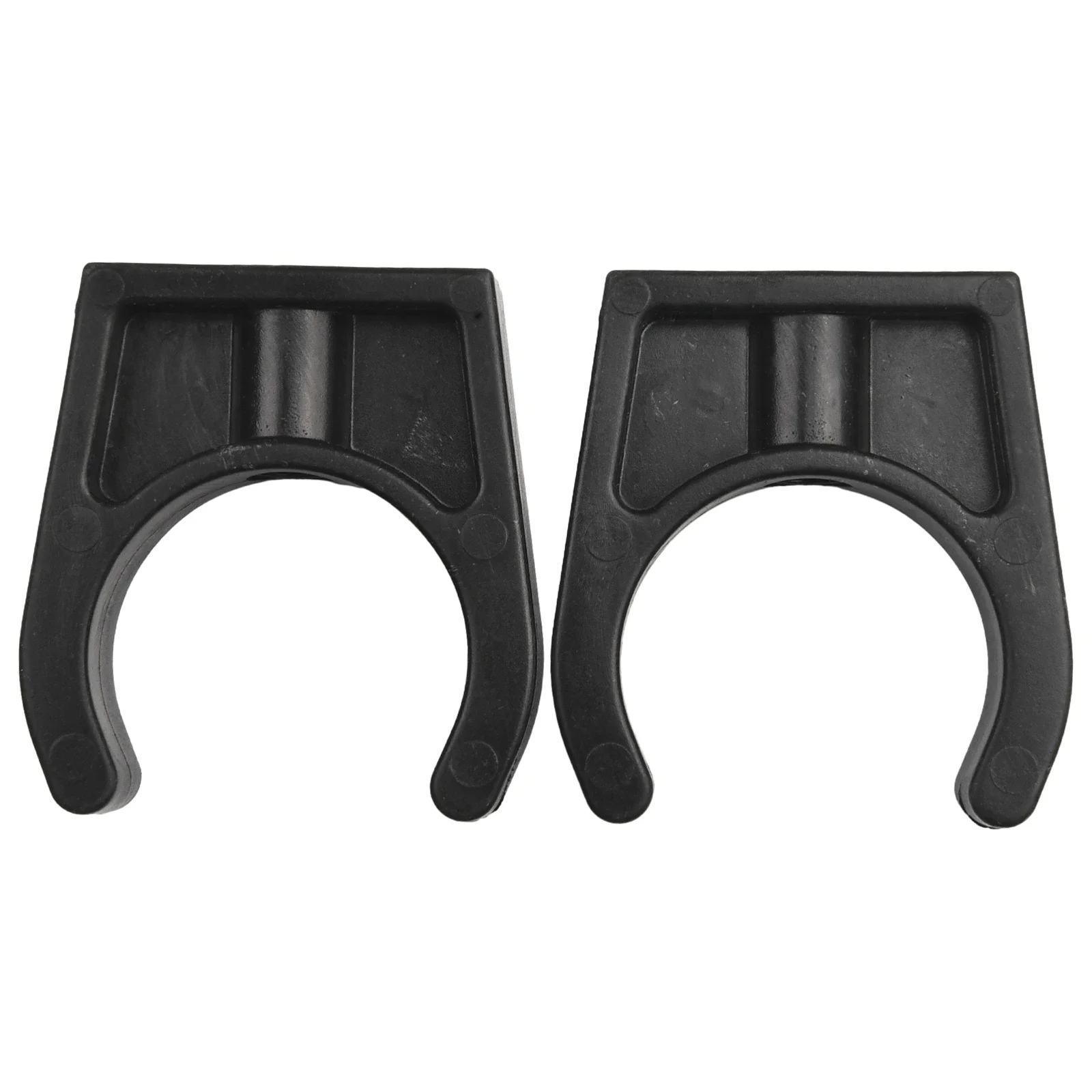 High Quality Ladder Hook Clips Pipe Clamps For 24mm Tube 1pc/2pcs 26mm*32mm Black Boat Yacht Marine Accessories