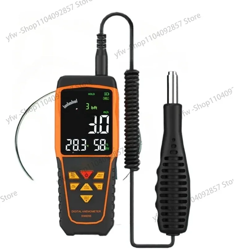 

Anemometer Anemometer Wind Tester High Precision Handheld Anemometer Air Volume Meter Sensor