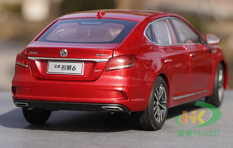 1:18 ต้นฉบับ SAIC มอเตอร์, MG 6 MG ใหม่ MG6 จำลอง, รถรุ่นอัลลอยด์