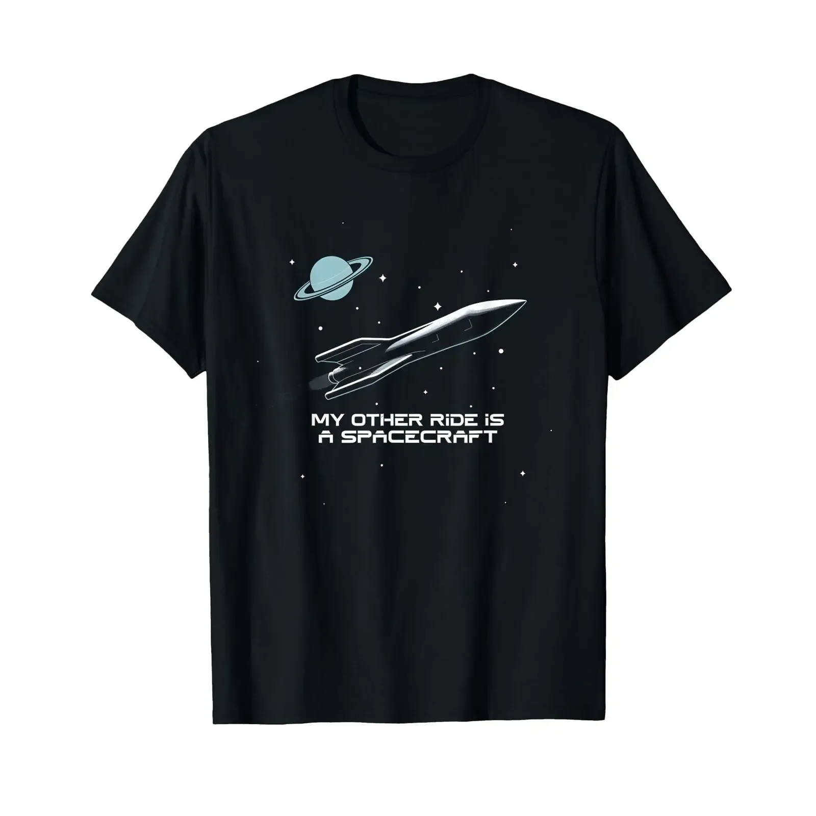 Space T-Shirt „My Other Ride“ ist ein Raumschiff-Astronauten-Humor-Vintage-Shirt, gewaschen, bequem, leicht tailliert, für den Alltag