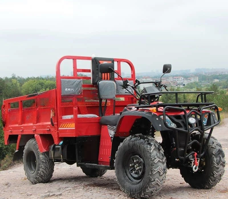 Agricultural 4WD ATV All-terrain with cargo compartment Farmer's car Off-road motorcycle